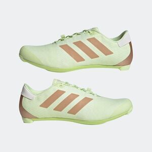 Adidas The Road Cycling Shoes Unisex Size W9.5 M8.5 Lime Pulse Green Copper